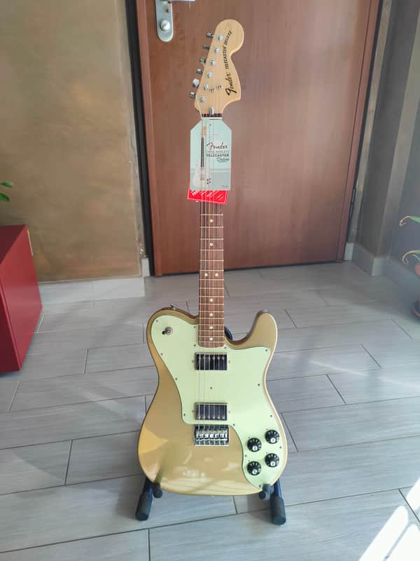 Fender Chris Shiflett Artist Series Signature Telecaster Deluxe 2016 - Present - Shoreline Gold