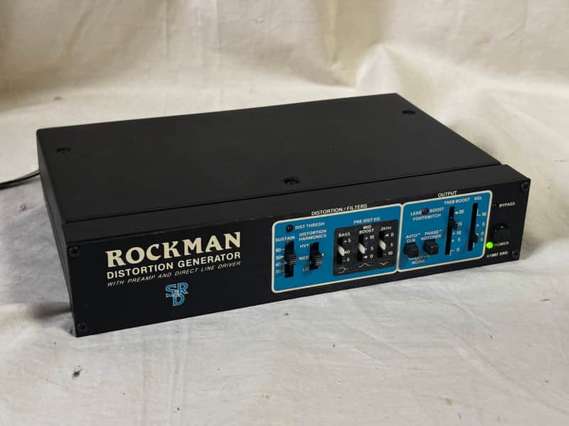 Rockman DISTORTION GENERATOR MODEL 100 w/ power supply image 1