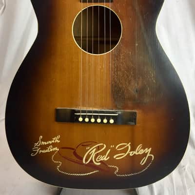 Red Foley "Smooth Trailin'" serial F-41 cowboy guitar 1941 Sunburst image 3