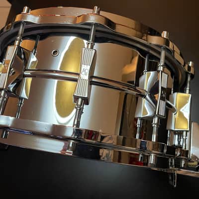 SONOR Signature HLD 582 snare drum 14x6,5 Ferro-manganese shell image 11
