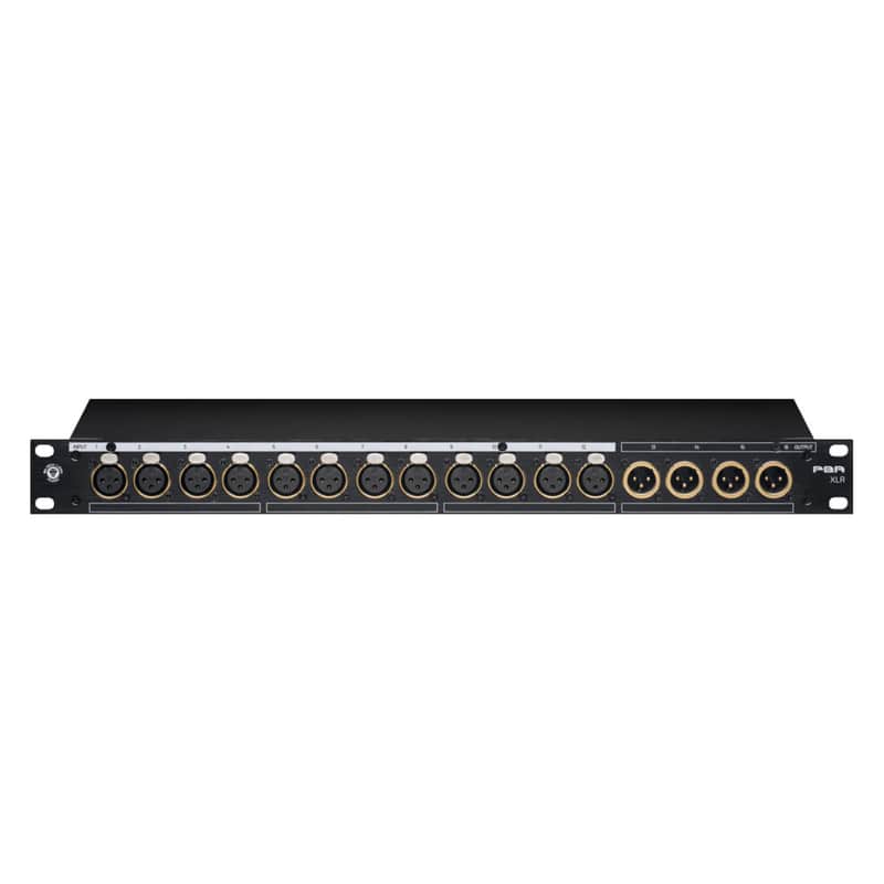 Black Lion Audio PBR XLR 16 16-Point XLR Patchbay image 1