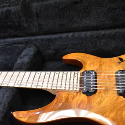 Legator Ninja 200 SE Fanned Fret 7 String 2016 - Walnut image 5
