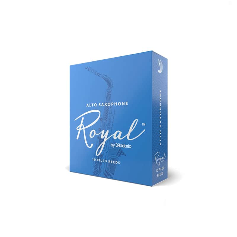 Rico Royal by D'Addario RJB1040 Alto Saxophone Reeds, #4, Box of 10 image 1