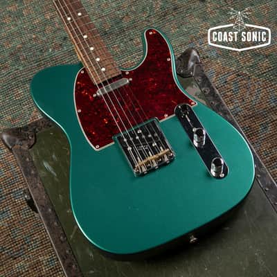 2023 Fender FSR Hybrid II Telecaster Sherwood Green w/ Matching Headstock Japan MIJ image 6