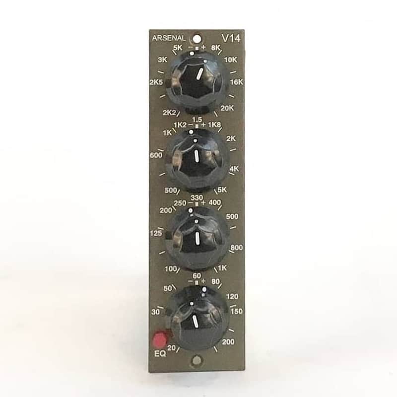 Arsenal Audio V14 500 Series 4-Band EQ Module image 1