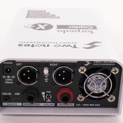 Two Notes Torpedo Captor X 8ohm Stereo Reactive Load Box / Attenuator 2020 - White image 4