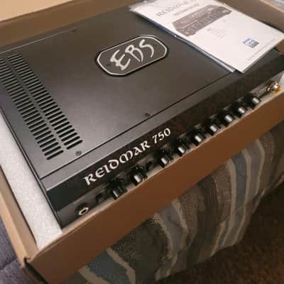 EBS Reidmar 750 Bass Amp Head – Black, 750W image 2