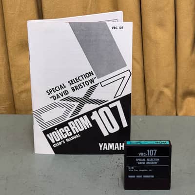 Yamaha  VRC-107 Voice Cartridge for DX-7 image 3