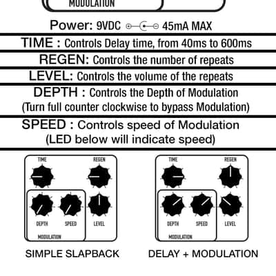 Keeley Mag Echo - Modulated Tape Delay Pedal image 6