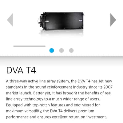 DB Technologies DVA-T4 Line Array System (12 units) image 3