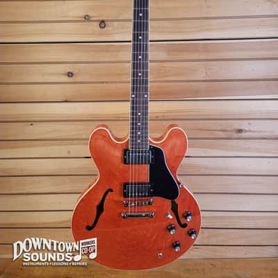 Gibson ES-335 Semi-Hollow Electric Guitar with Gibson Hard Case  - Watermelon image 2