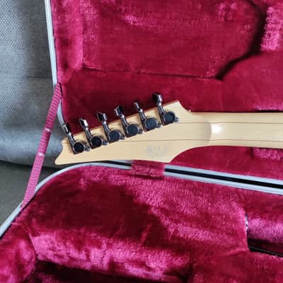 2017 Ibanez Prestige RG655 Galaxy Black w/OHSC image 8