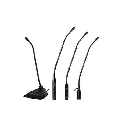 Shure MX412S/C 12" Microflex Gooseneck Mic. Preamp LED Mute Button XLR Bottom Exit Cardiod Capsule image 7