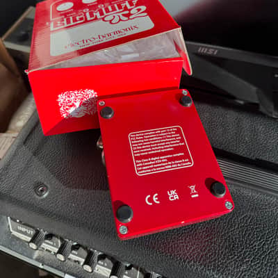 Electro-Harmonix Big Muff Pi 2 with Tone Wicker Dual Op-Amp Fuzz 2026 - Present - Red / White image 2