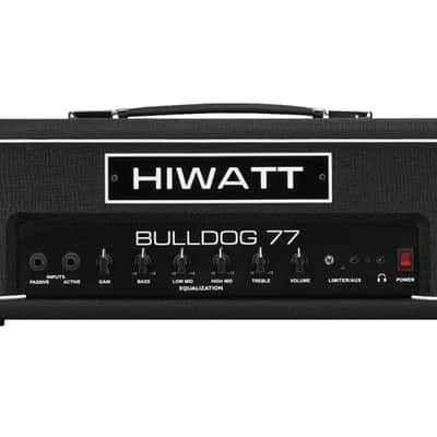 Hiwatt Bulldog 77 Head - 100W Bass Head image 4