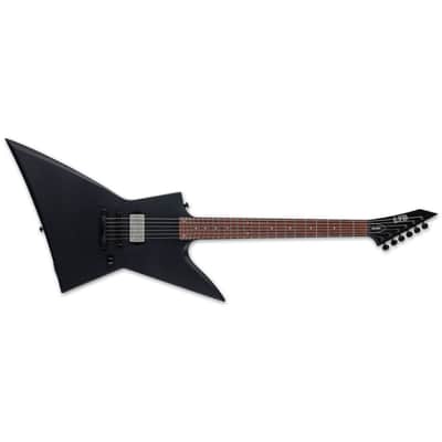 ESP LTD EX-201 Guitar - Black Satin image 3