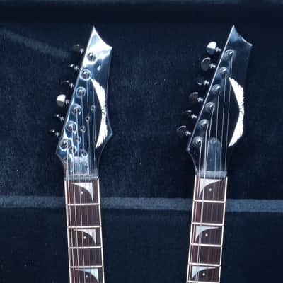 Dean Dave Mustaine VMNT Double Neck 12 string / 6 string Classic Guitar Black  2010 Black image 5