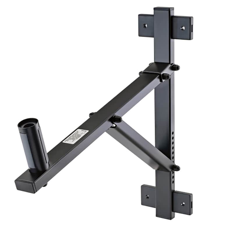 Mint Konig & Meyer 24110-000-55 Speaker Wall Mount, Black image 1
