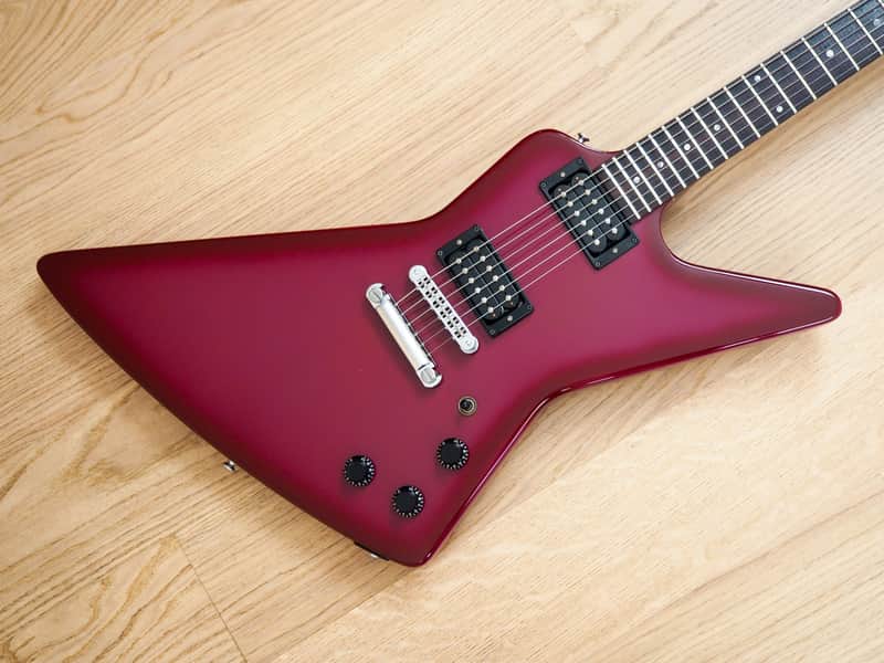 1984 Gibson Explorer Electric Guitar Purple Burst 100% Original
