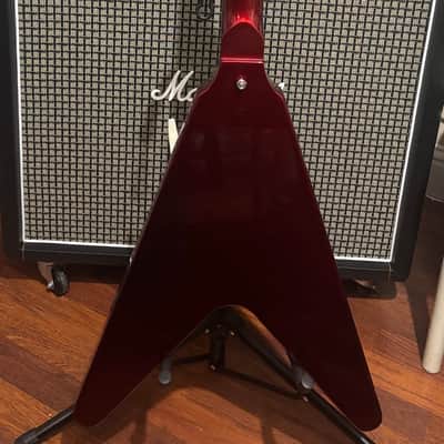 Gibson 67 flying v - Burgundy sparkle image 2