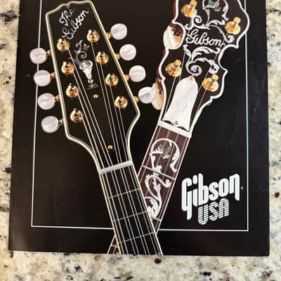Gibson That Bluegrass collection brochure catalog banjo mandolin 1988 RB-250 3 Granada reissue Earl Scruggs A F-5L A-5G image 1