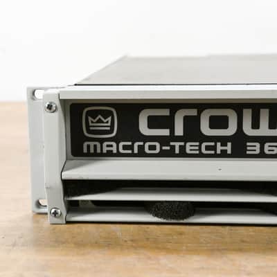 Crown Macro-Tech 36x12 2-Channel Power Amplifier CG015TR image 4