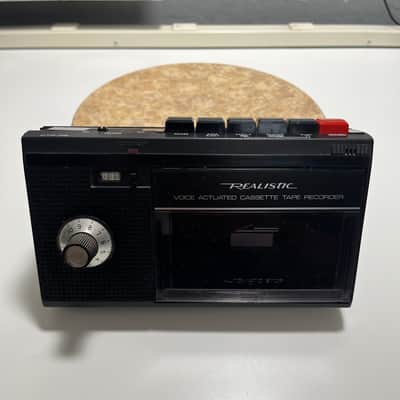 Speed Modified Realistic Cassette Recorder Player Circuit Bent Lofi Vintage includes free Tape Loop image 1