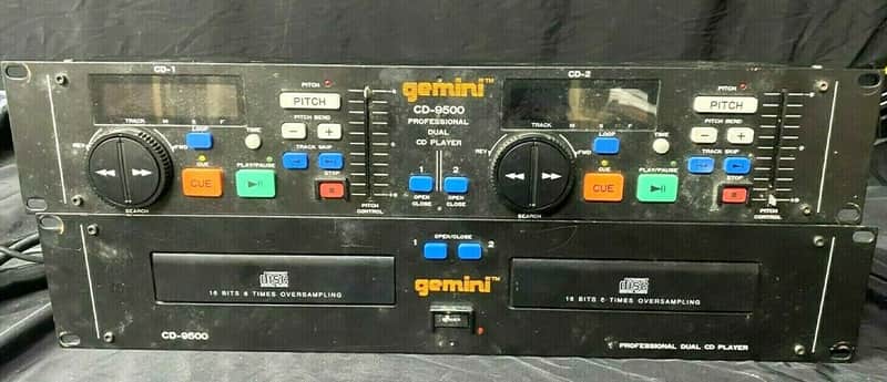 Gemini Branded Dual CD Player (CD - 9500) image 1