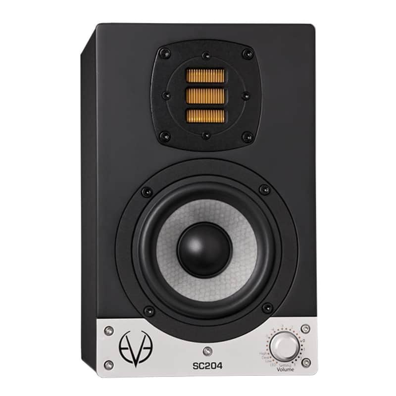 EVE Audio SC204 Active 2-Way Nearfield Studio Monitor with Compact Design, 4-Inch SilverCone Woofer, and Accurate Signal Reproduction image 1