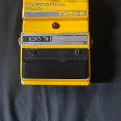 DOD Overdrive Plus FX50B 1986 - 1998 - Yellow imagen 1