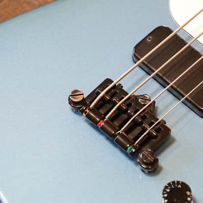2012 Gibson Non-Reverse Thunderbird 4-String Bass Pelham Blue + COA OHSC image 6
