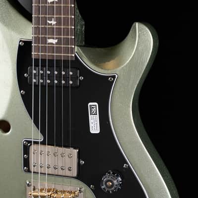 PRS S2 Vela Satin Semi-Hollow Electric Guitar - Mavis Mint Metallic image 8