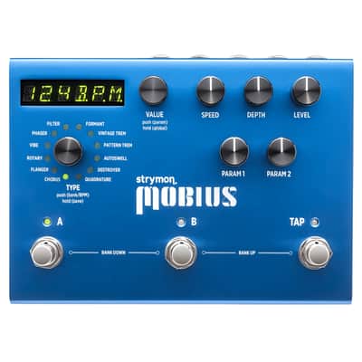 16122) *USED* Strymon Mobius Midnight Edition Black | Reverb