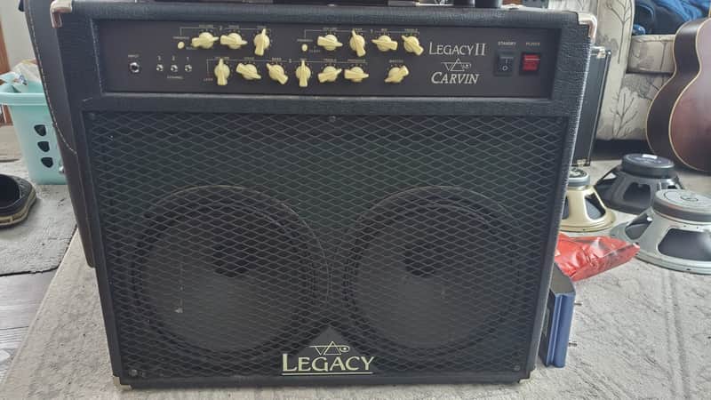 Carvin Legacy II Model VL2212 Steve Vai Signature 3-Channel 100-Watt 2x12" Guitar Combo 2009 - 2011 - Brown