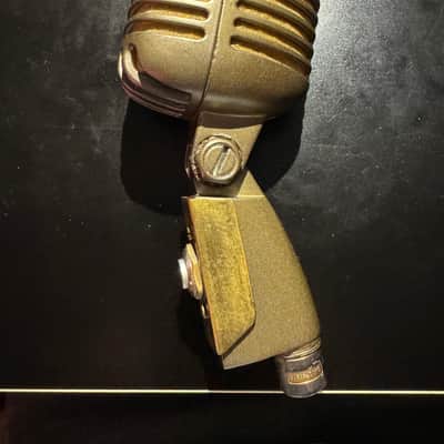 Custom Worn Bronze/Gold Shure Super 55 Deluxe Supercardioid Dynamic Microphone Lights Up image 2