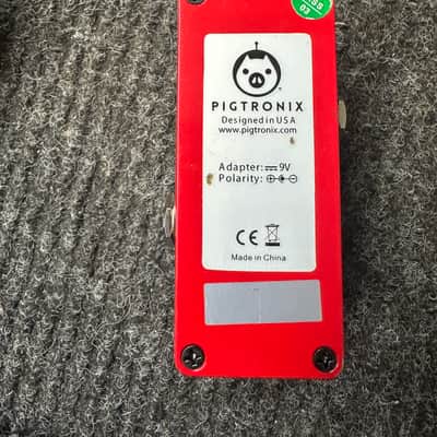 Pigtronix Octava Micro Octave Fuzz 2010s - Red image 3