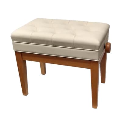 Frederick Artist Adjustable Piano Bench W/music Storage - Natural image 2