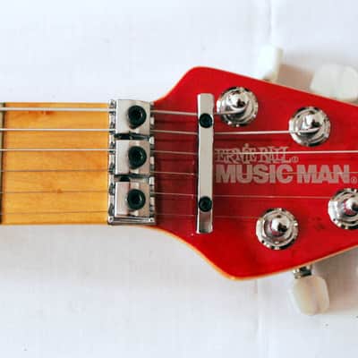 1991 MusicMan EVH Signature - Rare Magenta finish, immaculate & complete image 4