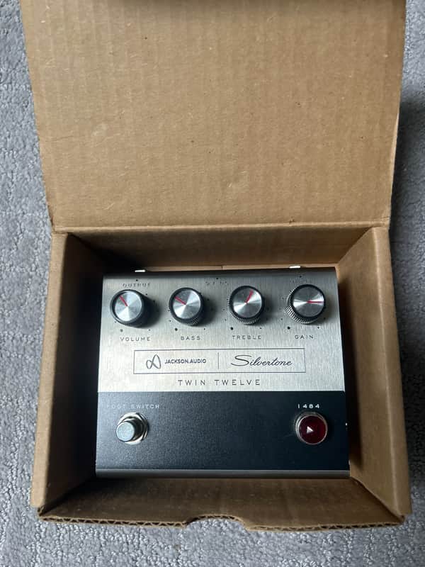 Jackson Audio 1484 Twin Twelve Pedal 2022 - Present Silver / Black image 1