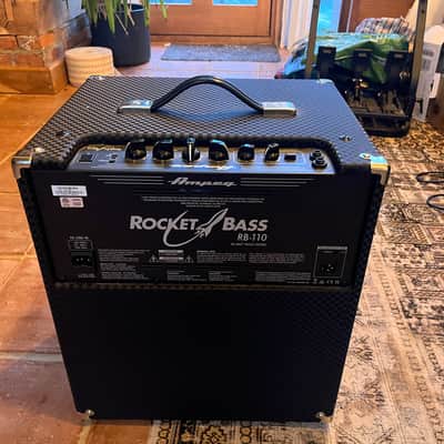 Ampeg RB-110 Rocket Bass 50-Watt 1x10" Bass Combo 2021 - Present - Blue Check image 3
