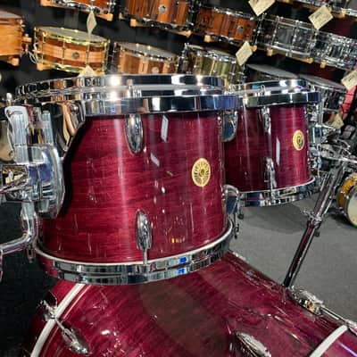 ~WOW!~ Gretsch USA Custom 5-Piece 10/12/14/16/22 Drum Kit Set in Purple Gloss Lacquer image 7