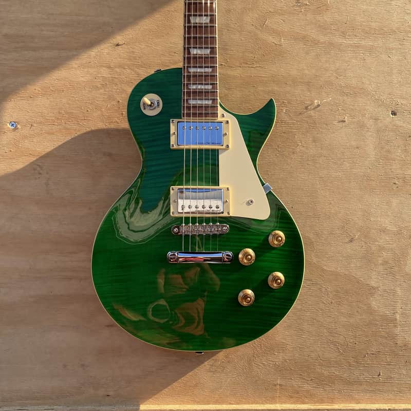 IVY ILS-300 EGR Les Paul Solid-Body Electric Guitar, Emerald Green image 1
