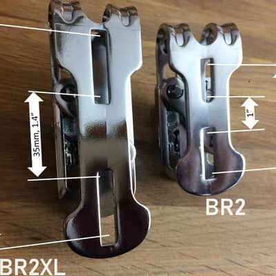 INDe BR2 Suspension Bracket / Tom Mounting System-Chrome image 3