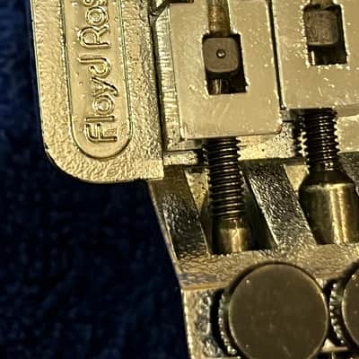 Vintage Floyd Rose II (Schaller) Guitar Locking Tremolo with FIRST RUN D Tuna pre EVH logo image 2