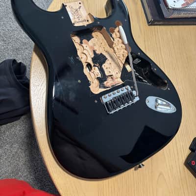 Warmoth Strat body 2010s - Black image 2