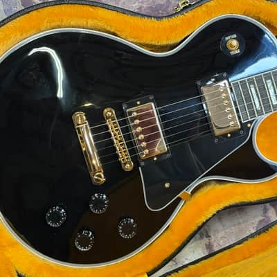 Gibson Les Paul Custom Ebony LPC-EBGH1E New Unplayed Auth Dlr 10lb7oz #940 image 5