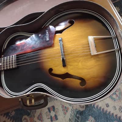 Holiday by Harmony archtop Sunburst image 1