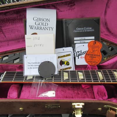 Gibson Custom Shop '58 Reissue Les Paul - LPR8 - Historic Reissue - Flame Top - Sun Rise Tea Burst image 14