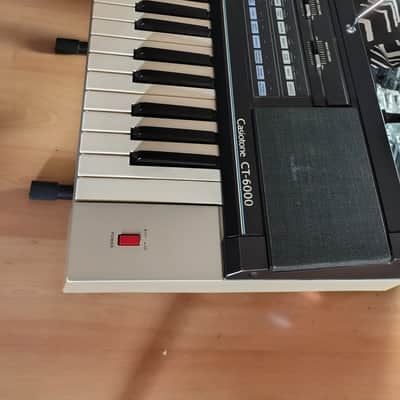 Casio CT-6000 Casiotone 61-Key Synthesizer 1980s - Black / Silver image 3