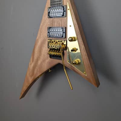 Jackson JS Series Rhoads JS32 with Amaranth Fretboard 2025 - Natural Oil image 4